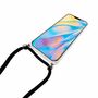 Handykette f�r Apple iPhone 12 mini - Smartphone Necklace H�lle mit Band - Schnur mit Case zum umh�ngen in Schwarz