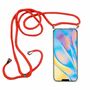 Handykette f�r Apple iPhone 12 mini - Smartphone Necklace H�lle mit Band - Schnur mit Case zum umh�ngen in Pink