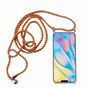 Handykette fr Apple iPhone 12 / 12 Pro - Smartphone Necklace Hlle mit Band - Schnur mit Case zum umhngen in Rot