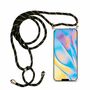 Handykette f�r Apple iPhone 12 Pro Max - Smartphone Necklace H�lle mit Band - Schnur mit Case zum umh�ngen in Schwarz