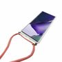 Handykette f�r Samsung Galaxy Note 20 - Smartphone Necklace H�lle mit Band - Schnur mit Case zum umh�ngen in Rosa