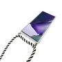 Handykette f�r Samsung Galaxy Note 20 - Smartphone Necklace H�lle mit Band - Schnur mit Case zum umh�ngen in Schwarz