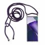 Handykette f�r Samsung Galaxy Note 20 Ultra - Smartphone Necklace H�lle mit Band - Schnur mit Case zum umh�ngen in Violett