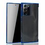 Handyh�lle f�r Samsung Galaxy Note 20 Ultra Blau - Clear - TPU Silikon Case Backcover Schutzh�lle in Transparent   Blau