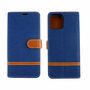 Apple iPhone 12 Mini Handy H�lle Schutz-Tasche Case Cover Kartenfach Etui Wallet Blau