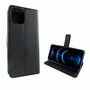 Apple iPhone 12 Pro Max Tasche Handy H�lle Schutz-Cover Flip-Case mit Kartenfach Schwarz