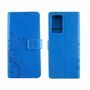 Samsung Galaxy Note 20 Ultra Handy H�lle Schutz-Tasche Cover Flip-Case Kartenfach Blau