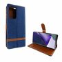 Samsung Galaxy Note 20 Ultra Handy Hlle Schutz-Tasche Case Cover Kartenfach Etui Wallet Blau