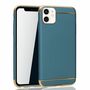 Apple iPhone 12 mini Handy H�lle Schutz Case Bumper Hard Cover Blau