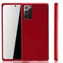 Handyh�lle Schutzh�lle f�r Samsung Galaxy Note 20 Full Case Cover Displayschutz 360 Rot