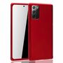Handyh�lle Schutzh�lle f�r Samsung Galaxy Note 20 Full Case Cover Displayschutz 360 Rot