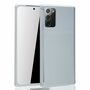 Handyh�lle Schutzh�lle f�r Samsung Galaxy Note 20 Full Case Cover Displayschutz 360 Silber