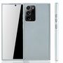 Handyh�lle Schutzh�lle f�r Samsung Galaxy Note 20 Ultra Full Case Cover Displayschutz 360 Silber