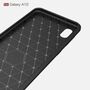 Samsung Galaxy A10 TPU Case Carbon Fiber Optik Brushed Schutz H�lle Schwarz