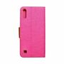 Samsung Galaxy A10 Tasche Handy H�lle Schutz-Cover Flip-Case Pink
