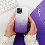Xiaomi Redmi 7A Handyh�lle Case H�lle Silikon Glitzer Violett