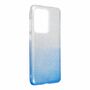 Samsung Galaxy S20 Ultra Handyh�lle Case H�lle Silikon Glitzer Blau