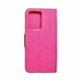 Samsung Galaxy S20 Ultra Tasche Handy H�lle Schutz-Cover Flip-Case Pink