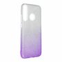 Huawei P40 Lite E Handyh�lle Case H�lle Silikon Glitzer Violett