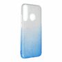 Huawei P40 Lite E Handyh�lle Case H�lle Silikon Glitzer Blau