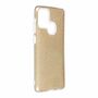 Samsung Galaxy A21s Handyh�lle Case H�lle Silikon Glitzer Gold