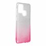 Samsung Galaxy A21s Handyh�lle Case H�lle Silikon Glitzer Pink