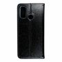 Huawei P smart 2020 Tasche Handy H�lle Schutz Cover mit Kartenfach Glitzer Schwarz