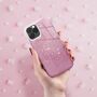 Xiaomi Redmi 9 Handyh�lle Case H�lle Silikon Glitzer Pink