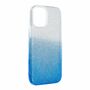 Apple iPhone 12 Mini Handyhlle Case Hlle Silikon Glitzer Blau
