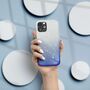 Apple iPhone 12 Mini Handyhlle Case Hlle Silikon Glitzer Blau