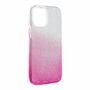Apple iPhone 12 Mini Handyh�lle Case H�lle Silikon Glitzer Pink