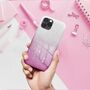 Samsung Galaxy M31 Handyh�lle Case H�lle Silikon Glitzer Pink
