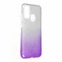Huawei P smart 2020 Handyh�lle Case H�lle Silikon Glitzer Violett