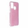 Huawei P smart 2020 Handyh�lle Case H�lle Silikon Glitzer Pink