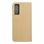 Huawei P smart 2021 Tasche Handy H�lle Schutz-Cover Flip-Case Gold