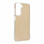 Samsung Galaxy S21 Handyh�lle Case H�lle Silikon Glitzer Gold