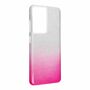 Samsung Galaxy S21 Ultra Handyh�lle Case H�lle Silikon Glitzer Pink