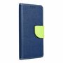 Samsung Galaxy A02s Tasche Case Handy H�lle Schutz-Cover Flip-Case mit Kartenfach Blau