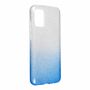 Samsung Galaxy A02s Handyh�lle Case H�lle Silikon Glitzer Blau