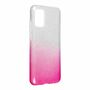 Samsung Galaxy A02s Handyh�lle Case H�lle Silikon Glitzer Pink