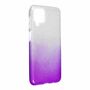 Samsung Galaxy A12 Handyh�lle Case H�lle Silikon Glitzer Violett