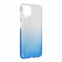 Samsung Galaxy A12 Handyh�lle Case H�lle Silikon Glitzer Blau