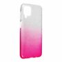 Samsung Galaxy A12 Handyh�lle Case H�lle Silikon Glitzer Pink