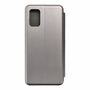 Samsung Galaxy A02s Tasche Case Handy H�lle Schutz-Cover Flip-Case Grau