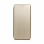 Samsung Galaxy A02s Tasche Case Handy H�lle Schutz-Cover Flip-Case Gold