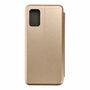 Samsung Galaxy A02s Tasche Case Handy H�lle Schutz-Cover Flip-Case Gold