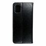 Samsung Galaxy M51 Tasche Handy H�lle Schutz Cover mit Kartenfach Glitzer Schwarz