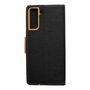 Samsung Galaxy S21 Plus Tasche Handy H�lle Schutz-Cover Flip-Case Schwarz