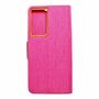 Samsung Galaxy S21 Ultra Tasche Handy H�lle Schutz-Cover Flip-Case Pink