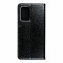 Samsung Galaxy A52 4G / 5G Tasche Handy H�lle Schutz Cover mit Kartenfach Glitzer Schwarz